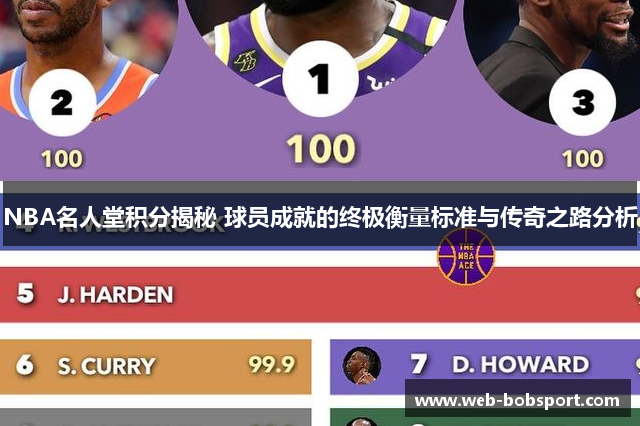 NBA名人堂积分揭秘 球员成就的终极衡量标准与传奇之路分析